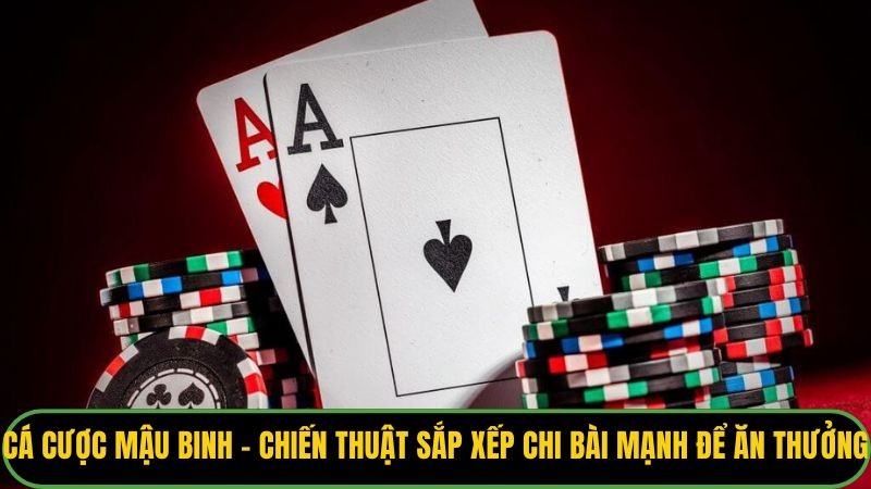 Cá cược mậu binh - chiến thuật sắp xếp chi bài mạnh để ăn thưởng