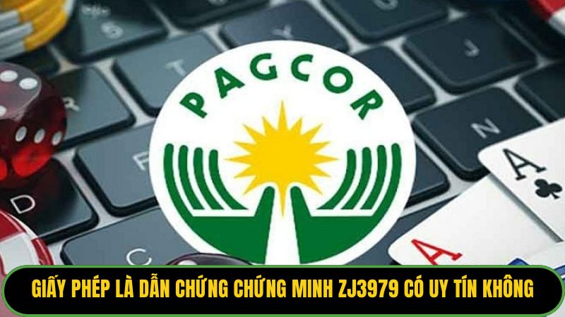 Giấy phép là dẫn chứng chứng minh ZJ3979 có uy tín không