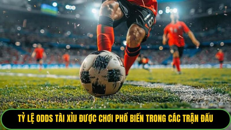 Tỷ lệ odds tài xỉu được chơi phổ biến trong các trận đấu
