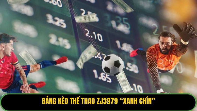 Bảng kèo thể thao ZJ3979 “xanh chín”